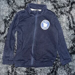 Stay Wild Navy Kids Hoodie